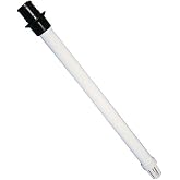 THM ODT1DP 1-1/8" Straight 12" Overflow Drain Tube