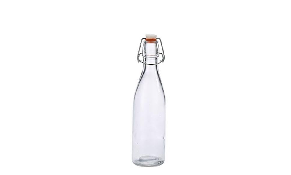Genware NEV-SWB500 Glass Swing Bottle, 0.5 L/17.5 oz. (Pack of 6)