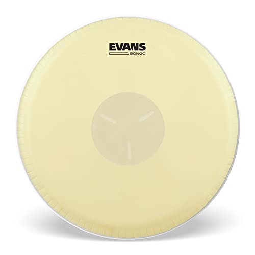 Evans EB07 Tri-Center Bongo Drum Head, Brown, 7.25 inch