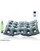 Premium Air Inflatable Seat Cushion - Comfortable Chair Cushion for Wheel Chair - Ideal for Prolonged Sitting - Ideal Seat Cushion for Daily Use (Gray)