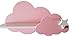Cloud Shelf for Kids Room, Cloud Shelves for Nursery Decor (Pink)