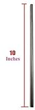 Stainless Steel Reuseable Long Drinking Straws Designed for the Zero Tumbler 30 Oz or Any Similar or Smaller Cup