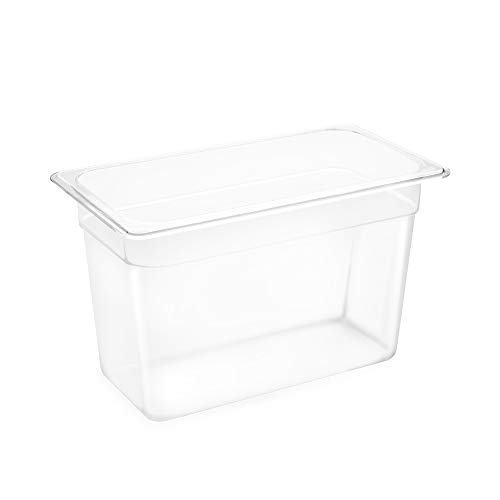 EVERIE Sous Vide Container with Collapsible Hinged Lid and Insulation Sleeve for Anova 800W or 900W or 1000W AN500-US00