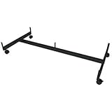 Black Grid Gondola Base with Casters (Use with existing 3â€ on Center Wire Grid Panels)