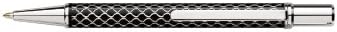 Laban Black & .925 Sterling Silver Scales Ballpoint Pen - LST-B910-66