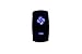 FAN SWITCH OZ-USA Laser Blue LED Rocker On/Off Switch UTV TRUCK POLARIS RZR XP 900 800 DASH