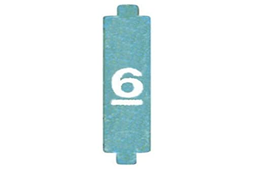 BTicino 3501/6 Cavaliers de Configuration pour Système BUS avec Marquage 6, Lot de 10