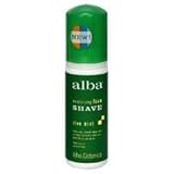 Alba Botanica: Very Emollient Shave Foam, Aloe Mint 5 oz (2 pack)