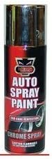 Auto Spray Paint Chrome Colour Finish 200ml Can