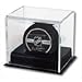 BCW Acrylic Hockey Puck Display Case - 1 Pack | Deluxe Puck Holder with Black Base & Clear Cover | Perfect for Regulation-Sized Hockey Pucks | High Clarity Acrylic