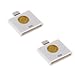 [Pack of 2] Lightning 8-Pin Male to 30-Pin Female Adapter Charger for iPhone 6S, 6, 5, 5S, SE, iPad Air (White)
