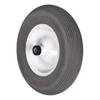 FLAT FREE WHEELBARROW TIRE WITH RIM - 16 INCH
