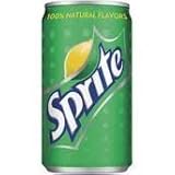Sprite Soda 7.5oz Mini Cans 3/8 Packs (24 Cans) Small
