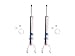 Bilstein 5100 Monotube Gas Shock Front Pair 2009-2016 Dodge Ram 1500 4WD