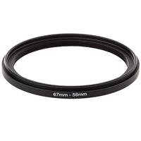 Bower Step-Down Adapter Ring 67mm Lens to 58mm Filter Size