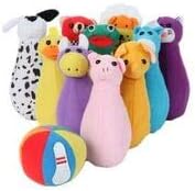 plush bowling set