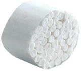 NTC Dental Cotton Rolls 40 Pack 100% Premium Cotton Highly Absorbent White view 2