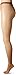 No Nonsense Women's Waist Pantyhose with Sheer Toe, Tan, Plus