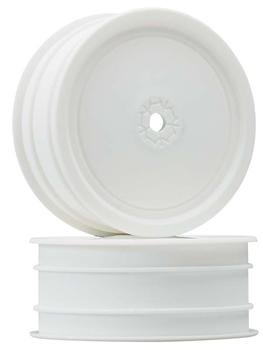 Duratrax 1/10 4WD Wheel White KYO 12mm Hex Front (2)