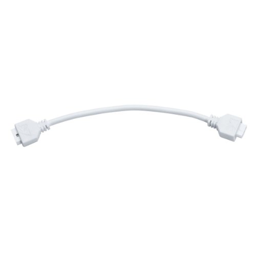 Kichler Lighting 12341WH Design Pro LED Modular 24V 9-Inch Interconnect Cable, White Finish