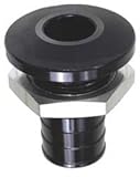 Blowsion Billet Bilge Fitting - Straight - Black 04-03-021