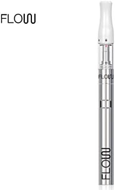 Flow Premium Ultra Slim Pen Battery Kit | USB Fast Charger Kit (Silver)