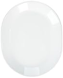 Corelle Livingware 12-1/4-Inch Serving Platter, Winter Frost White (Winter Frost White- 2-Pack) by Corelle