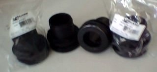 4 (FOUR) Lifegard Aquatics 1-Inch Slip to Slip Bulkhead Fitting-- Free 92 page acrylic fabrication Ebook
