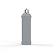 32 Oz Glass Water Bottle With Silicone Sleeve Leak Proof Lid 1L Time Marked Measurements BPA-Free For To-Go Travel At Home Reusable Eco Friendly Safe For Hot Liquids Tea Coffee Daily Intake (Gray)