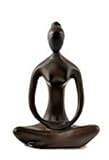 Resin Yoga Statue - Seated Pose
