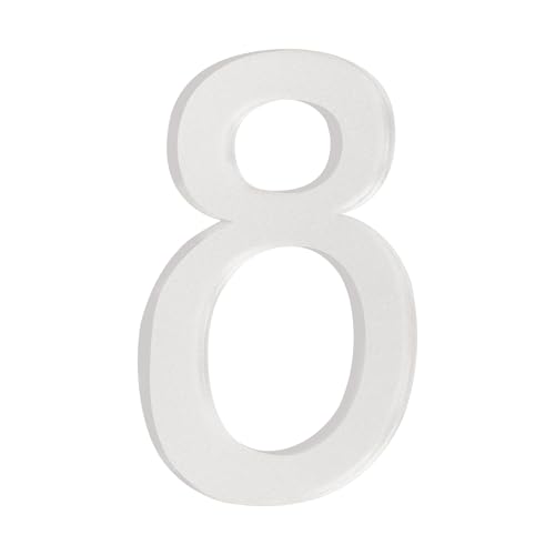 HASWARE 4-inch Self-adhesive House Number