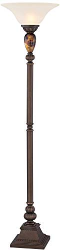 Kathy Ireland Mulholland 72" Torchiere Floor Lamp - Image 2