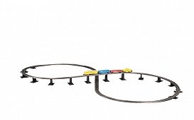 Bachmann Steel Alloy E-Z Track Over-Under Figure 8 Track Pack