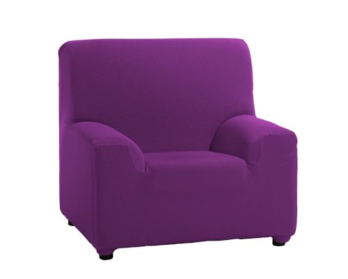 ECOMMERC3 | Elastic and Extra Soft Sofa Cover for 1 Seater Sofa from 70 to 110 cm - Adjustable Sofa Cover Cardinal Colour 100% Made in Spain
