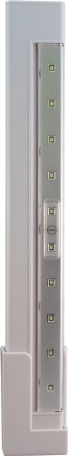 AmerTac LPL1010W LED 10 Inch Wireless Under Cabinet Light, White