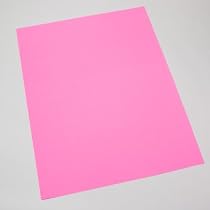 POSTER BOARD FLOURESCENT PINK 22 X 28 REF, Case Pack of 50