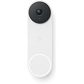 Google Nest Doorbell (Wired, 3rd gen) - 2K Video and Gemini - Snow