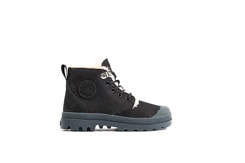 Palladium Pampa Zip WL, Moda Boot, Schwarz, 32 EU