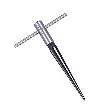 Lheng 1/8"-1/2" 3-13mm And 5mm - 16mm Bridge Pin Hole Hand Held Reamer T Handle Tapered 6 Fluted Chamfer Reaming Woodworker Cutting Tool