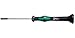 Wera 05118015002 Kraftform Micro 2035 Slotted Electronics Precision Screwdriver, 4mm Head, 100mm Blade Length