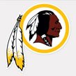 WinCraft NFL Washington Redskins 63102011 Perfect Cut Color Decal, 4