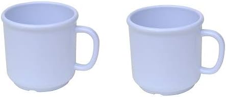 6 Pack Set - SAN Plastic - Hot Beverage Mug, White - 10 Ounce (2)