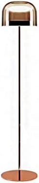 Floor Lamp Nordic Minimalist Living Room Study Lamp Art Creative Bedroom Bedside Lamp Postmodern Designer Model Room Floor Lamp 135cm (Color : Rose gold-135cm)