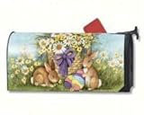 MailWraps Easter Bunnies Mailbox Cover #02041
