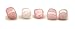Rose Quartz Crystal Tumbled Stone, Large Natural Tumbled Stones and Crystals Pink Love Rocks for Healing, 1 inch - Set of 5