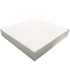 FOAMMA High Density Upholstery Foam - 4 Pack Of 3x17x17 Inch Chair Cushion Replacement