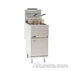 Pitco 35C+SS Economy Fryer gas 35 lb. fat cap.