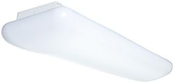 LED Cloud / Puff Light Fixture | 11 x 48 inches 4200 Lumen | 2x18W LED T8 4000K Lamps Included | Perfect LED for Offices, Kitchens, and Work Spaces | Durable LED Fixture | Comfortable Level Lighting