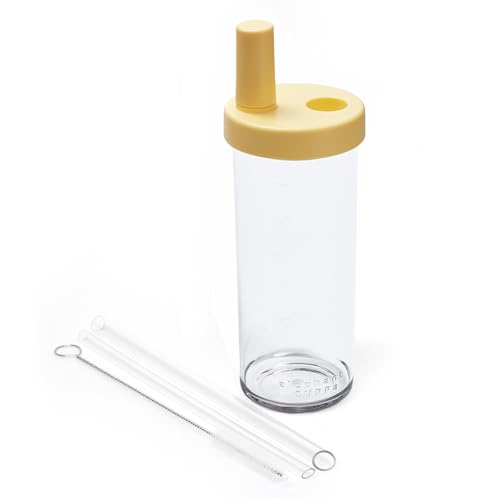 Elephant Cuppa Tumbler 24 oz Yellow