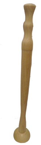 Wooden Cabbage stomper, pounder, tamper for sauerkraut and more Made in USA crock size
